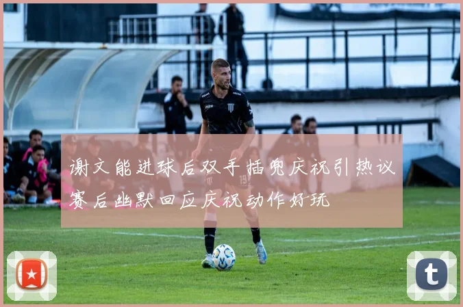 谢文能进球后双手插兜庆祝引热议赛后幽默回应庆祝动作好玩